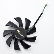 85mm 쿨러 팬 교체 ZOTAC GTX 1060 1070TI 1080Ti 미니 앰프 그래픽 카드 냉각 DIY