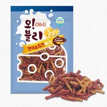 오블리 연어 치즈버거 100g 80p 1박스 강아지간식, 8kg, 3개