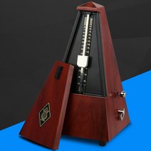피아노박자기 메트로튜너 기계식 메트로놈 피아노 기타 바이올린, 단일사이즈, 타워 마호가니