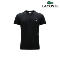 [라코스테] LACOSTE 남성 브이넥 반팔티셔츠 TH6710_BK