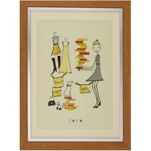 일본직발송 4. 만장 VANJOH 포토 프레임 클래식 A4 B5 B5 사이즈 대응 매트 받침대 포함 PFC -A4B5 -LBR