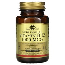 Solgar 솔가 시아노코발라민 비타민 B12 1000mcg 250너겟 만니톨 마니톨 Vitamin B12 cyanocobalamin Mannitol, ONE COLOR