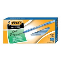 빅 BIC 라운드 스틱 볼펜 파인포인트 (0.8 mm)