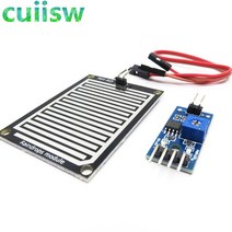 미세먼지 측정기 이산화탄소 산소농도 ph 실내 감지 3.3-5V 비 빗방울 감지 센서 arduino 용 날씨 습도 모, 한개옵션0