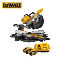 디월트 DCS727T2-KR 60V MAX 충전 10인치 슬라이딩 각도절단기 세트(2.0Ah 2팩 톱날포함), 1개