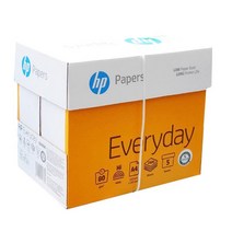 (489698) HP 에브리데이 복사용지 A4용지 2500매 배송비x, A4 x 1box x 2500매