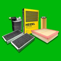 폭스바겐 티구안 에어컨필터, 뉴 티구안(11~16년), 2.0 TDI [CFF], HEIDEL 에어컨필터, 1개