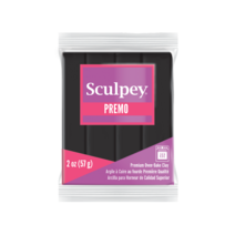 스컬피 프레모 57g (Premo 2oz) 전문가용 폴리머클레이, Black(검정)