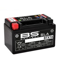 비노125 BS 야마하 오토바이 배터리 바이크 밧데리 교환 12V 6A BTX7A