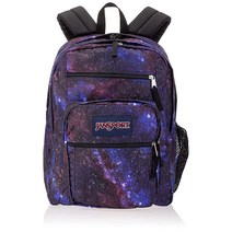잔스포츠 JanSport Big Student 노트북 백팩 대학생 청소년 나이트 스카이 컴퓨터 가방 2개의 칸 인체 공학적 어깨끈 15인치 슬리브 운반 손잡이 - 책, One Size, One Size