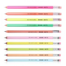 키타보쉬 연필형 샤프 목재샤프 W-300R, 파스텔주황 / W-300R-POR