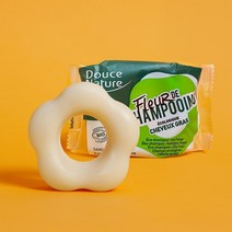 두스나뚜르 프랑스 유기농 꽃 샴푸바 지성 모발용 85g