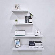 대연 웰렉스 무지주 레일선반 / 알루미늄 인테리어 선반 / 디스플레이 / 욕실 / 주방, 화이트, C2) 폭 15cm / 너비 40cm