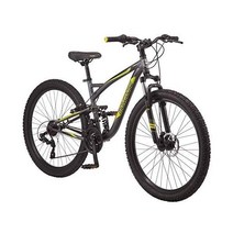 몽구스 스테이터스(Mongoose Status) 남성용 및 여성용 산악 자전거 26-27., Dark Silver_27.5-Inch Wheels |