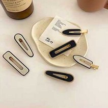 라운드헤어핀 타원헤어핀 서핑보드미니헤어핀 6종택1 라운드헤어핀 럭셔리헤어핀 블랙헤어핀