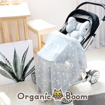 [오가닉붐]착한 유기농 1+1행사-대나무 밤부 머슬린 블랭킷/속싸개/거즈 여름 낮잠 어린이집 아기 이불, 선택1_별자리 머슬린 블랭킷:선택2_네츄럴 오가닉 블랭킷