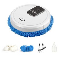로봇 청소기 진공 스마트 홈 1500mAh 세척 바닥 수세미 물걸레 혼수 가전 리스트, 하얀색, 협동사