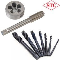 슈퍼툴 국산 탭 나사탭 스파이럴 기계 tap HSS 볼트가공 M10 X 1.25