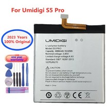 UMI Umidigi F1 Play F2 A9 A7 A5 A3 / A1 Pro Z2 Z Touch One Max Power 3 S2 Lite S3 S5 BISON 용 새 원본 배터, umidigi s5 pro