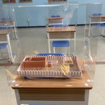 쿨웨이 책상 칸막이 *국내 생산* 친환경 투명 가림막 학원 학교 회의실 테이블 차단막