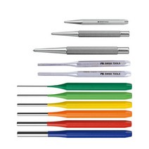 센터펀치 스위스정품 핀펀치 센타펀치 옹이핸들 팔각, 옵션05 PB 칼라 8각 핀펀치 755 2GR