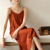 나시 원피스 여름 쉬폰 롱스커트 하늘비즈 A8 N142D493