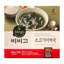 드림마켓 CJ비비고 소고기미역국300g, 10개, 300g