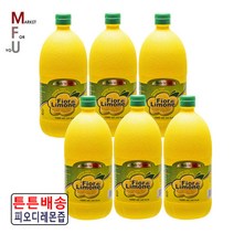 피오디 레몬즙 1000ML 6개 레몬에이드 레몬쥬스 M