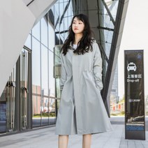 유니허니 트렌치 레인코트 골프우비, XL(100~105), 그레이, 1개