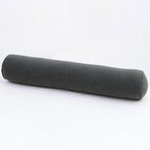 이블랑 피그먼트 원형 바디필로우 커버, 챠콜