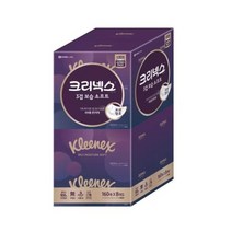크리넥스 보습 소프트 미용티슈 3겹 160매x8팩, 1개