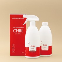 chik 미산성차아염소산수 hocl 칙리빙 살균소독수 650ml
