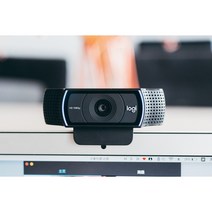 로지텍 C920/C920 PRO WEBCAM 프로 웹캠 Full HD 1080p 화상 통화 카메라, 블랙, Logitech-Camera-C920-Black