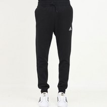 아디다스 남성 기모바지 플리스 조거팬츠 보온성 겨울 긴바지 퍼포먼스 FEEL코지 트레이닝팬츠 검정