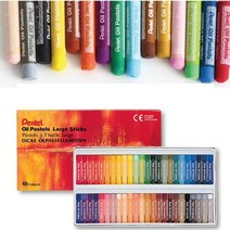 기타 바보사랑[펜스테이션]Pentel 펜텔 오일 파스텔 48색(GHT-48), 오일파스텔-48색(GHT-48)