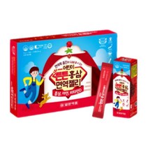 일양약품 어린이 튼튼 홍삼 면역력높이는영양제 성장기 키즈홍삼젤리 간식용 25일분