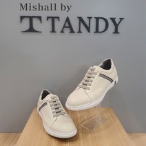 미셸by 탠디 남성 소가죽 캐주얼 밴딩 끈 스니커즈 NC321M044C