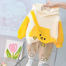 미소파파 여우야 토끼야 상하세트 남아 여아 후드 기모 겨울 상하복 깜찍 귀요미 데일리룩