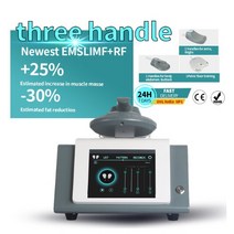 Emszero RF 바디 슬림 셀룰라이트 NEO 근육 자극 지방 제거 체중 감소 구축 기계 13 테슬라 Dls Ems 프로, 01 Abs 핸들