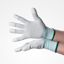 백색 탑피트 장갑 / TOP FIT GLOVE / 손가락 끝 코팅장갑 / 원예장갑 / 속장갑 / 10켤레 포장