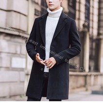 티피 가을 겨울 예쁜 남자 롱 코트