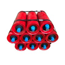 컨베이어 벨트 아이들러 무동력 벨트 고무 롤러, P, 1개