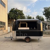 바이크트레일러 모바일 캠퍼 푸드 트레일러와플 케이크 피자 아이스크림 핫도그 캠핑 트럭 제품 공장 가격
