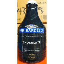 기라델리 초코소스 2560g, 상세페이지 참조