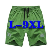 플러스 사이즈 남성 반바지 스포츠 캐주얼 비치웨어 통기성 L-9XL