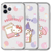 COZY 정품 산리오캐릭터즈 매달리기 투명젤리케이스 LG V50 V40 V30 벨벳 G8 G7 G6 Q51 Q6 Q7 Q8 X4 X2 X6 2019 X5