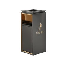 폐건전지수거함 분리수거함 호텔 로비 쓰레기통 수직 상업용 광장, 스테인리스 큰