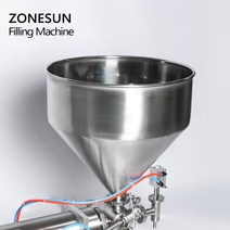 액상 충진기 액체 충전기 ZONESUN-액체 충진기 싱글 헤드 완전 공압 페이스트 토마토 소스 알코올 등유 인, 03 500ml