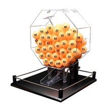 경품 행사용 번호 추첨기 룰렛 행사 돌리 게임 추첨, 레드 L - 컬러볼