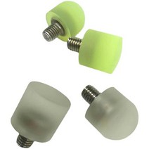 자동차덴트 자동차복원 자동차차찌그러짐복원 4pcs 하드 소프트 캡 및 팁 m8 나사 후크 및 고무 망치 자동차 덴트 수리 도구 마모 및 충격 저항, 4개, [01] 4PCS